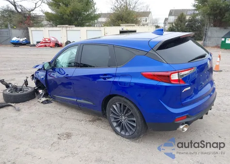 2022 Acura Rdx A-Spec Advance Package/Pmc Edition из США, поврежденный, VIN 5J8TC2H83NL016629